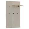 Akasztópanel 85, szürkésbarna Taupe/silverjack tölgy, DOMCA