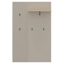 Akasztópanel 85, szürkésbarna Taupe/silverjack tölgy, DOMCA