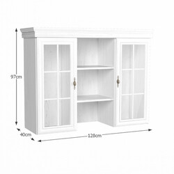 vitrines faliszekrény, sosna andersen, KORA KN4