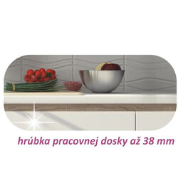 Alsószekrény, tölgy sonoma, LINE