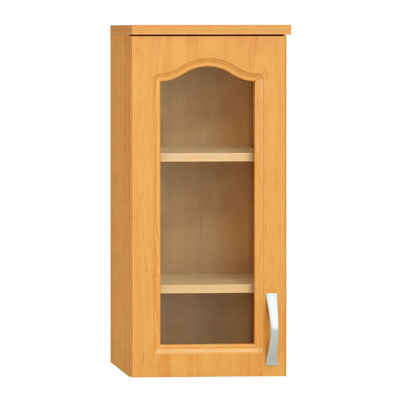 Felső konyhaszekrény, éger, balos, LORA MDF NEW KLASIK W40S