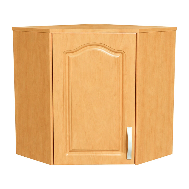 Sarok konyhaszekrény, felső, éger, balos, LORA MDF NEW KLASIK W60/60