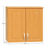 Konyha szekrény, felső, éger, LORA MDF NEW KLASIK W80/735