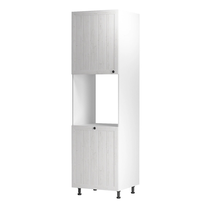 Élelmiszer szekrény D60P, fehér/sosna andersen, balos, PROVANCE