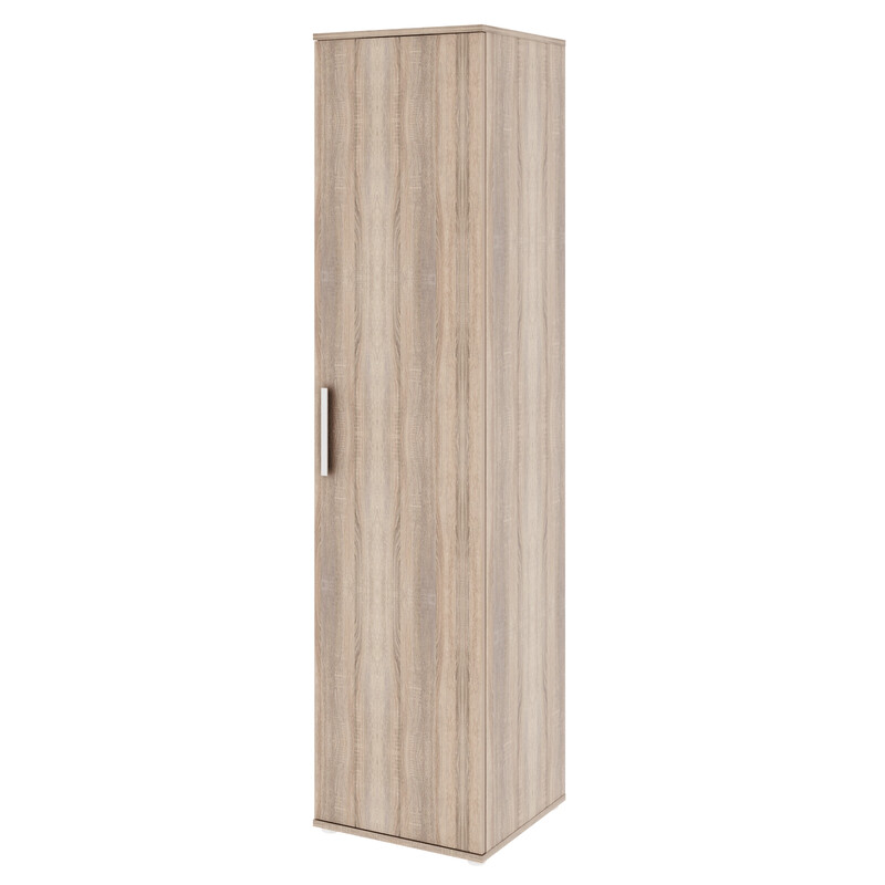 Polcos szekrény, DTD laminált, sonoma tölgyfa, DUNAJ 3