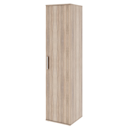 Polcos szekrény, DTD laminált, sonoma tölgyfa, DUNAJ 3