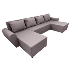 Univerzális ülőgarnitúra, szürkésbézs Taupe, DAKAR NEW U