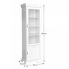Vitrines szekrény KRW1, fenyő andersen, KORA