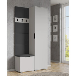 Clif P-50 kárpitozott fali panel – sötétszürke