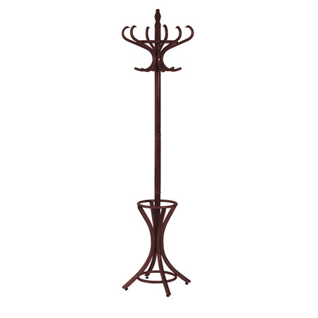 W30 hajlított fa álló fogas – wenge