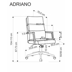 Adriano relaxszék – olíva
