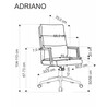 Adriano relaxszék – olíva