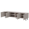 Paxos RTV-2 TV-állvány – kasmír / fekete