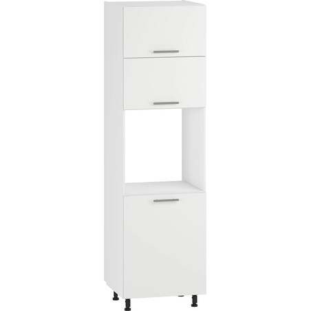 VENTO DP-60/214 magas kamra szekrény, szín: fehér/fehér matt